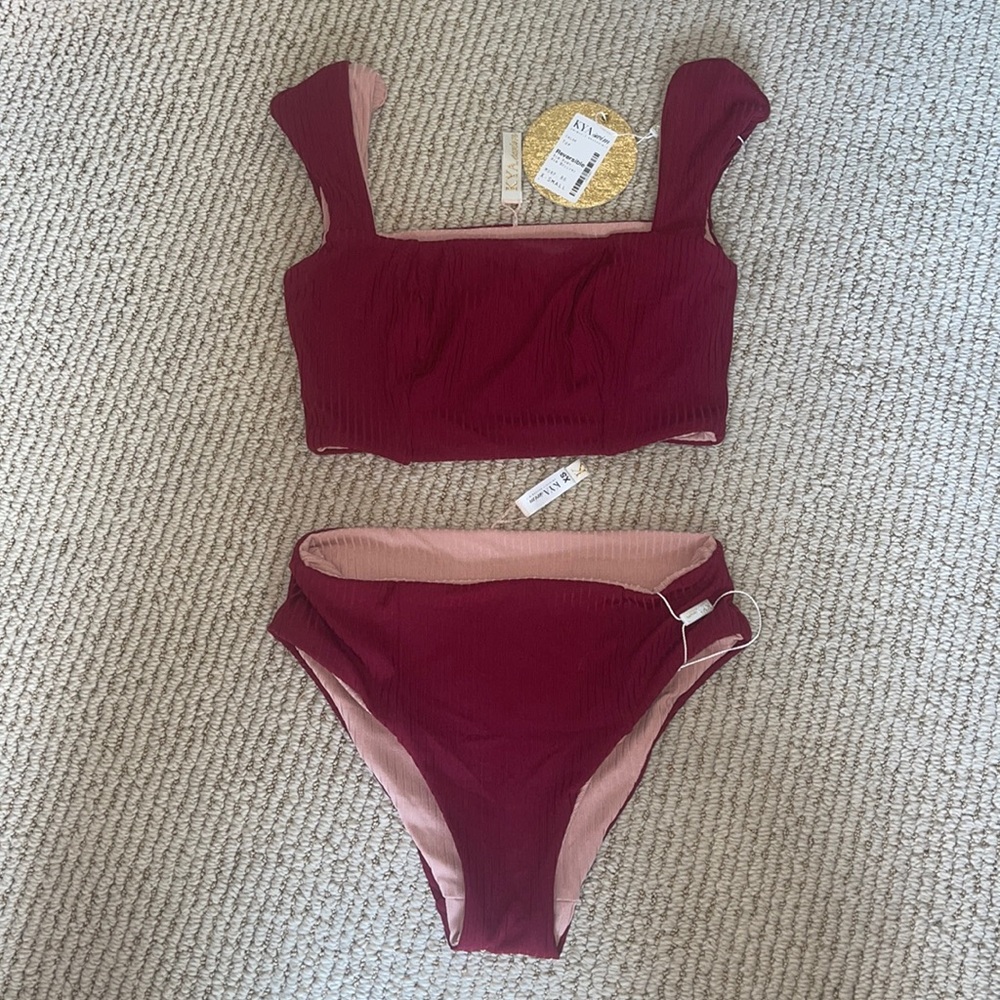 Reversible KYA SWIM bikini set
